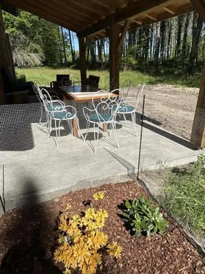 Jardin de l'établissement La resiniere