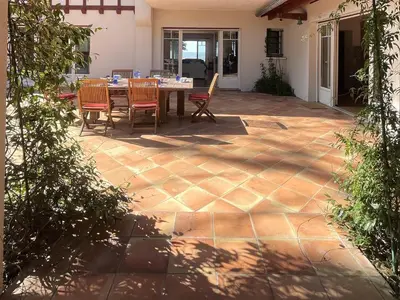 Plan de l'établissement Villa bord de plage, 6 chambres, parking, WIFI - Pyla s/Mer - FR-1-420-162