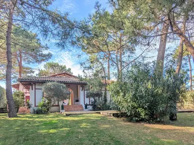 Plan de l'établissement Villa bord de plage, 6 chambres, parking, WIFI - Pyla s/Mer - FR-1-420-162