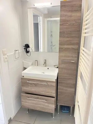 Salle de bains dans l'établissement Villa Josèphe