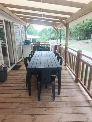 Plan de l'établissement Mobil Home Camping 4 étoiles en bord de mer