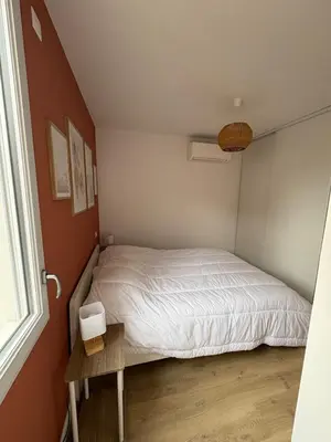 Un ou plusieurs lits dans un hébergement de l'établissement La Maison du Caz