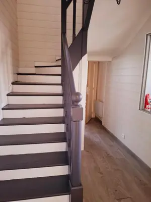 Plan de l'établissement Ateka Maison et 2 appartements 9 chambres piscine