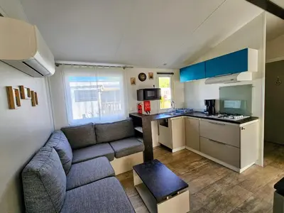 Cuisine ou kitchenette dans l'établissement O'ContisParadise 2