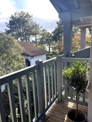 Balcon ou terrasse dans l'établissement Appartement - Hossegor Lac