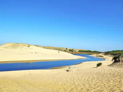 Paysage naturel près de la maison de vacances