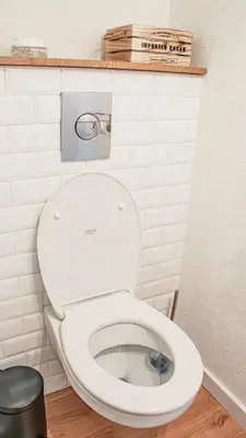 Salle de bains dans l'établissement MAISON 4 PERSONNES bordure forêt