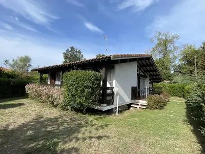 Jardin de l'établissement Villa individuelle 4 pers avec jardin clos et terrasse - Vieux-Boucau - FR-1-379-186