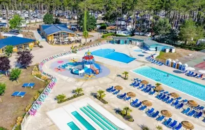 Plan de l'établissement MOBILHOME Camping 4 Etoiles LANDES