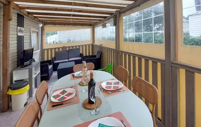 Plan de l'établissement MOBILHOME Camping 4 Etoiles LANDES