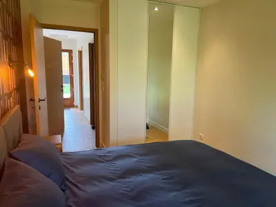 Un ou plusieurs lits dans un hébergement de l'établissement Villa de la Crête - Pyla
