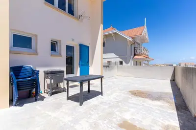 Balcon ou terrasse dans l'établissement En première ligne, face à l'océan sur la dune