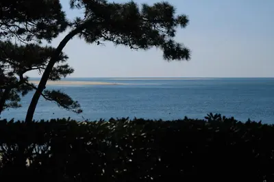 Paysage naturel près de la villa