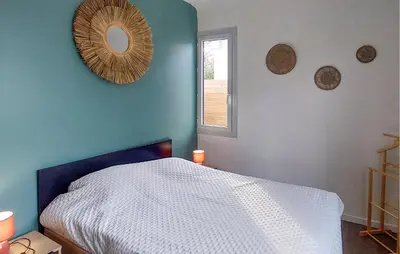 Un ou plusieurs lits dans un hébergement de l'établissement 3 Bedroom Awesome Home In Mimizan