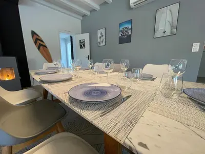 Plan de l'établissement Villa Hondartza à Labenne Océan - Plage à pieds & Piscine Chauffée