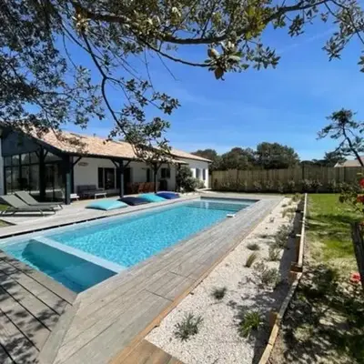 Villa Hondartza à Labenne Océan - Plage à pieds & Piscine Chauffée