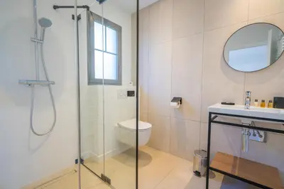 Salle de bains dans l'établissement Pyla - Calme absolu - 5mn de la plage