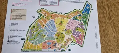 Plan de l'établissement Mobil-home Camping Les Oyats 4 Etoiles, Seignosse, Landes