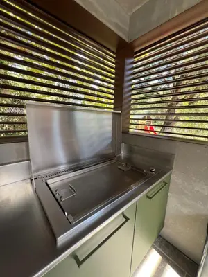Plan de l'établissement L'Arribera Villa luxe piscine foret Landes