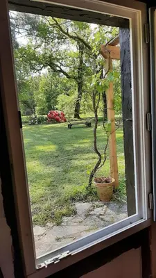 Jardin de l'établissement Authentique maison landaise