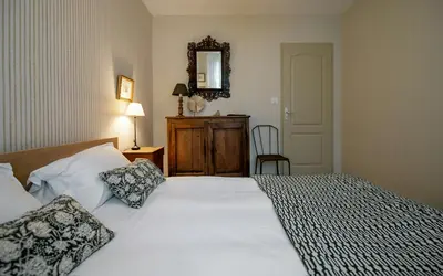 Un ou plusieurs lits dans un hébergement de l'établissement Loft In A 5-Hectare Estate Near Contis