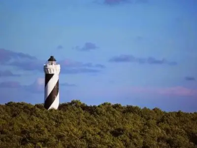 Paysage naturel près de le camping