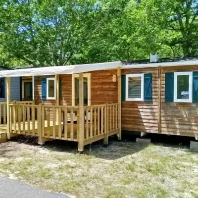 Mobil home confortable avec terrasse - API-1-52-1614