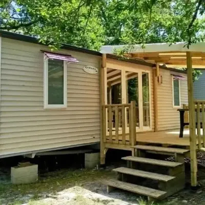 Mobil-home 6pers avec terrasse