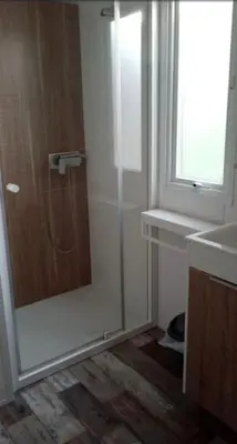 Plan de l'établissement Mobil Home 6 à 8 personnes avec jardin