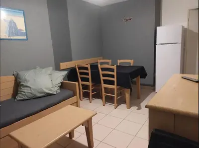 Coin salon dans l'établissement Allee Des Dunes C N32 3P6