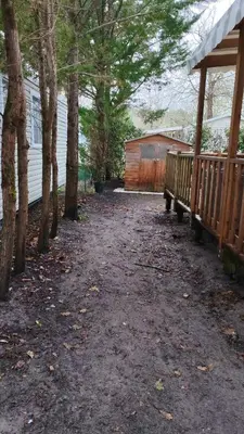 Jardin de l'établissement Mobil-home alex