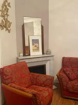 Coin salon dans l'établissement Lingaillat
