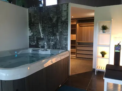 Plan de l'établissement Villa piscine urt