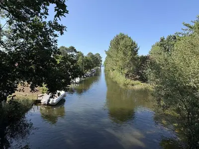 Paysage naturel près de la maison de vacances