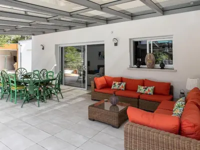 Coin salon dans l'établissement Holiday Home L'Oustaou des Hournails - Das Haus der Hournails by Interhome