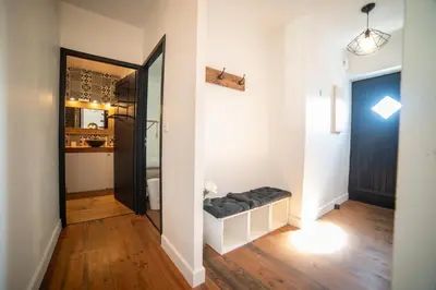 Cuisine ou kitchenette dans l'établissement Le Clémenceau - centre ville - parking - balcon