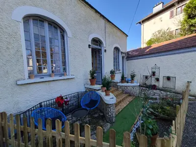 Jardin de l'établissement Candy house