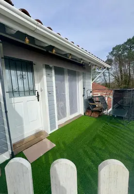 Jardin de l'établissement Your stay in a modern and warm two-room apartment