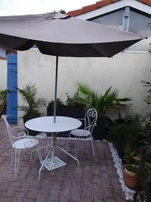 Terrasse ou espace extérieur de l'établissement Tiny House et chambre chez l habitant