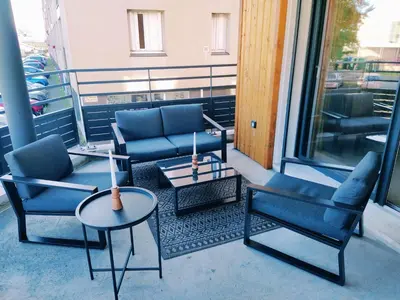 Coin salon dans l'établissement La Terrasse du 14 juillet