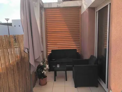 Coin salon dans l'établissement Studio loft city center