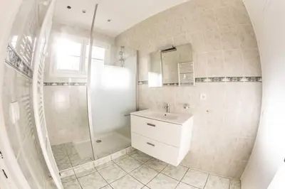 Salle de bains dans l'établissement Appartements - Chez Alice