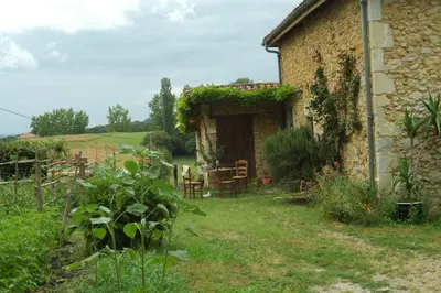 Jardin de l'établissement Gite Tauzia
