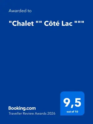 Certificat, récompense, panneau ou autre document affiché dans l'établissement Chalet 