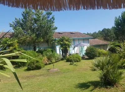 Jardin de l'établissement Le mas des Landes
