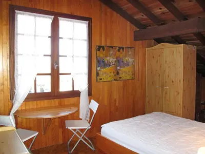 Un ou plusieurs lits dans un hébergement de l'établissement Apartment Capama-2 by Interhome