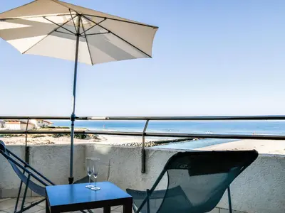 Balcon ou terrasse dans l'établissement Apartment Grand Pavois-2 by Interhome