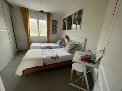Un ou plusieurs lits dans un hébergement de l'établissement Chez Christiane Et Gerard