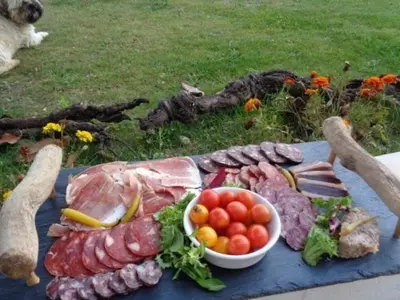 Nourriture dans la maison d'hôtes ou à proximité
