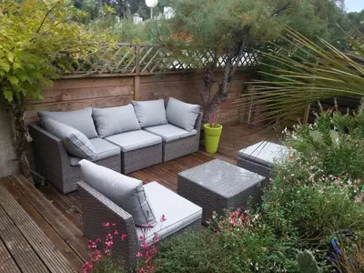 Jardin de l'établissement La Patio Butia